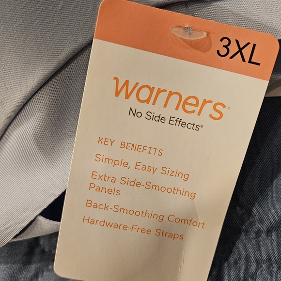 Warners Wireless Side Smoothing Bra - Picture 5 of 8